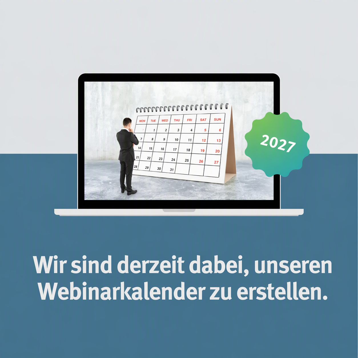 Webinarkalender 2027 Webinarkalender 2027