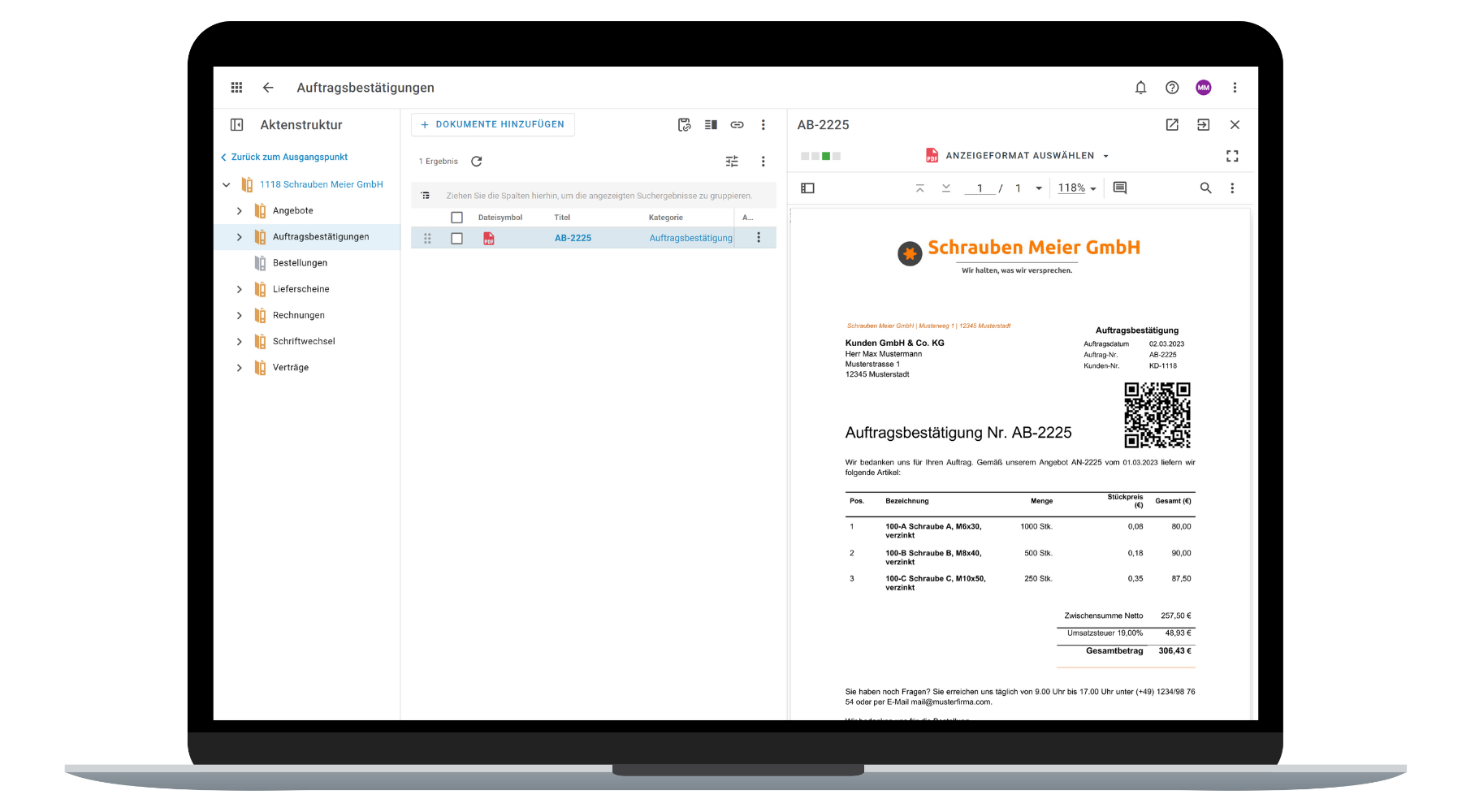 Archivmanagement digital gelöst