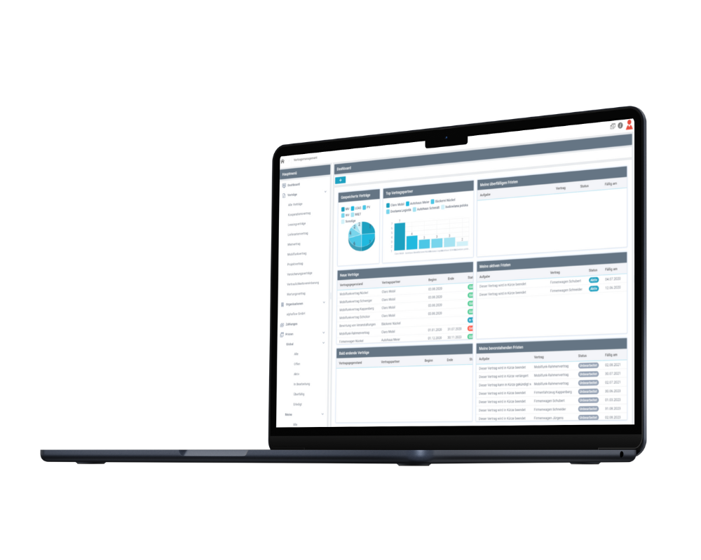 Digitales Vertragsmanagement