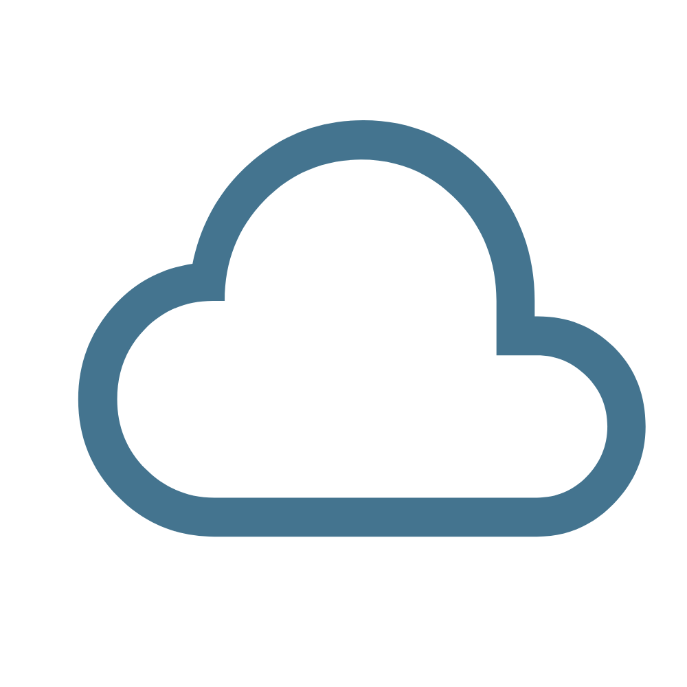 Cloud Hybrid Onpremises Icons