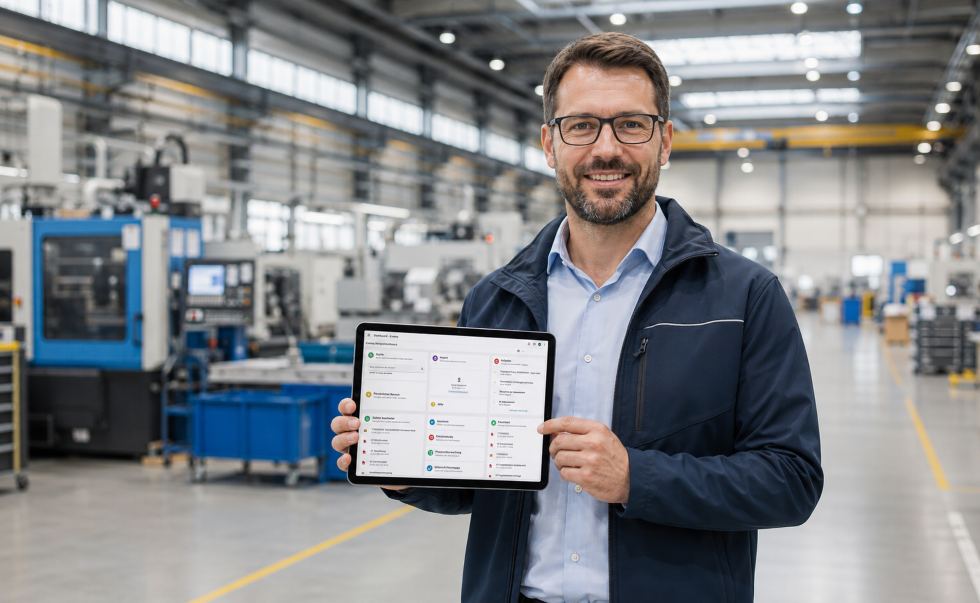Partner für Softwarelösung speziell für die Industriebranche