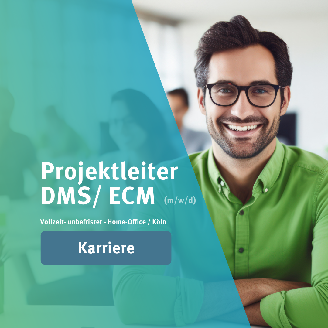 Projektleiter DMS  ECM  Stellenanzeige (1)