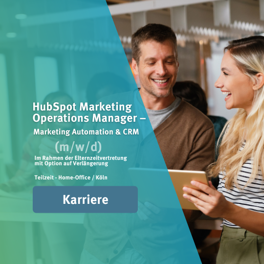 HubSpot MMarketing Operations Manager  – Marketing Automation & CRM (mwd)  (1)