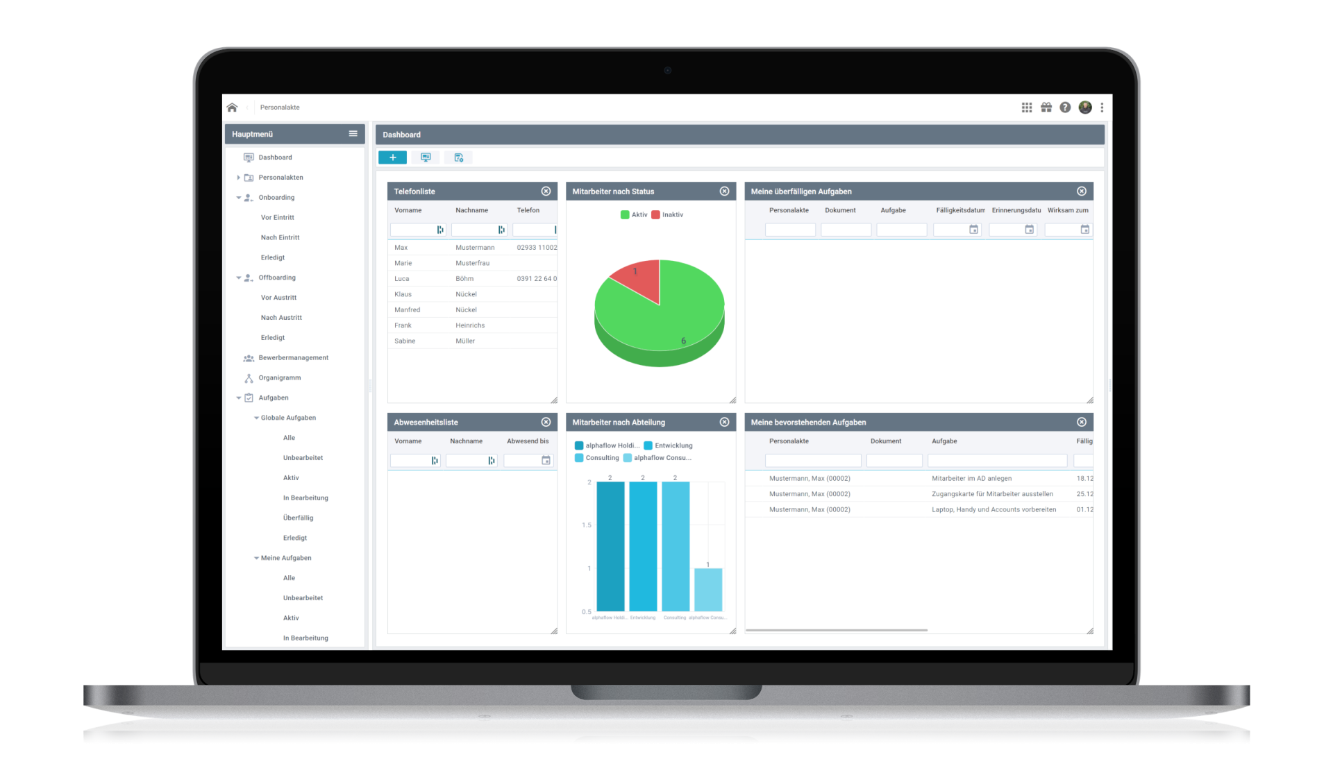 alphaflow Personalakte - Dashboard_MockUp_1920x1920