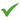 checkmark