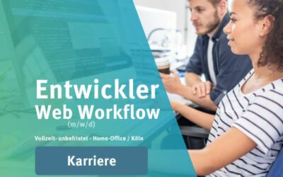 Entwickler Web/ Workflow (m/w/d)