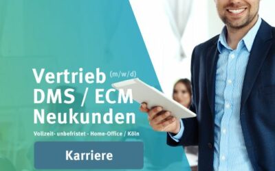 Vertrieb DMS / ECM Neukunden (m/w/d)